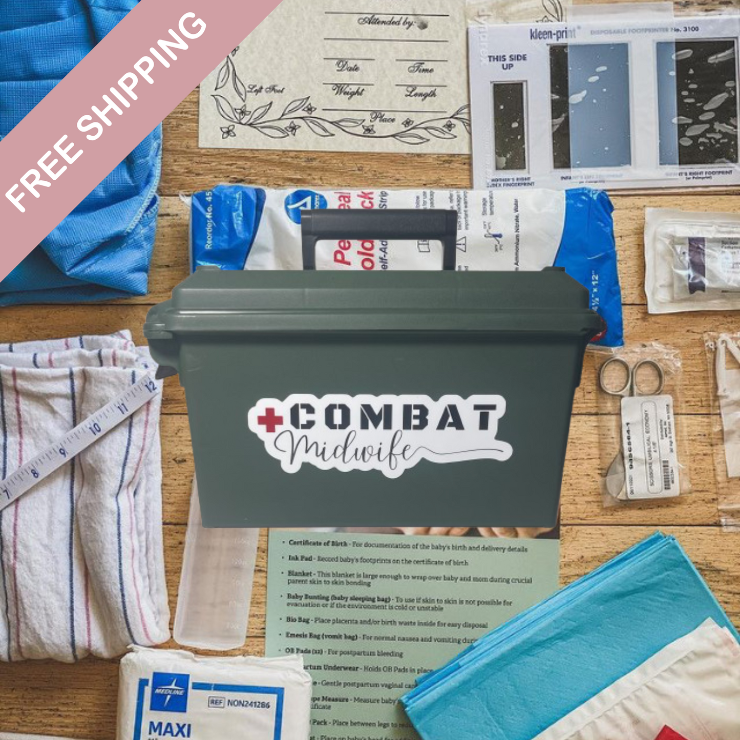 The Combat Midwife™ Emergency OB Kit